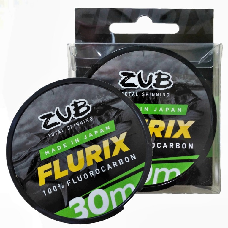 Фотография Леска ZUB FLURIX 30м 0,148мм