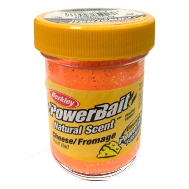 Фотография Паста Berkley PowerBait Natural Scent Trout Bait Cheese/Flr/Or/Gltr