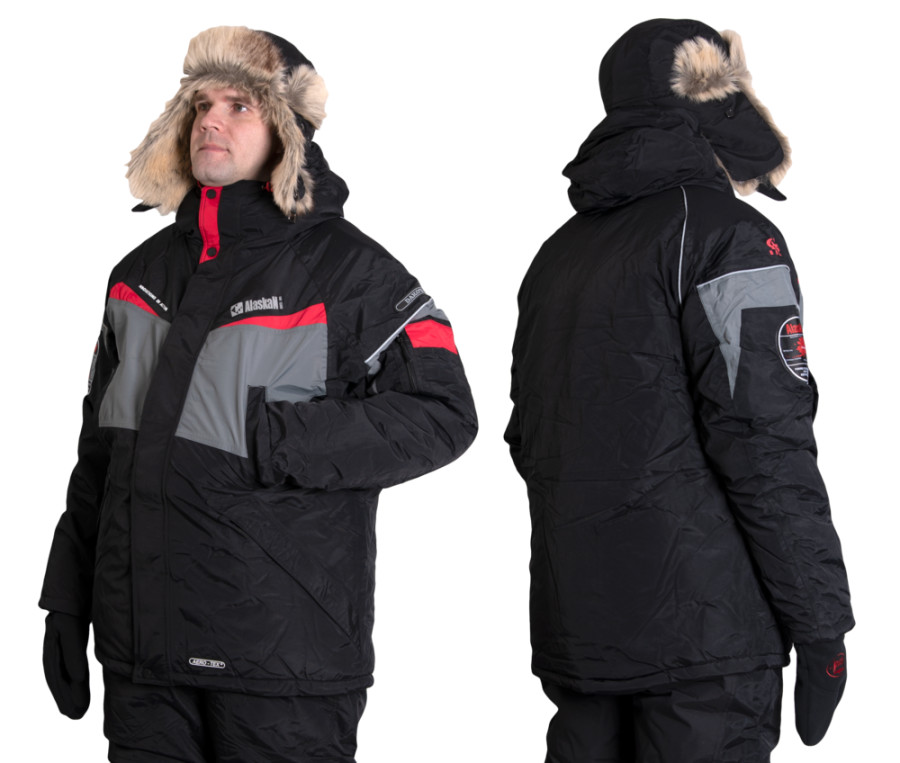 Фотография Куртка зимняя Alaskan DAKOTA черная 3XL