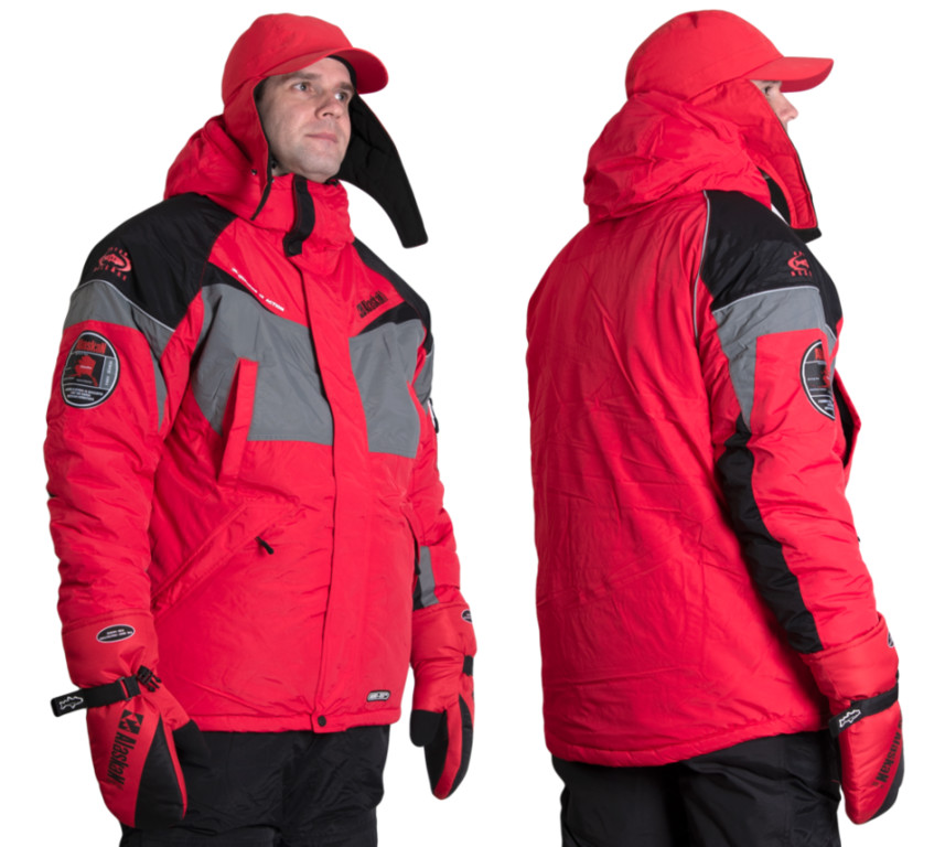 Фотография Куртка зимняя Alaskan DAKOTA красная 2XL