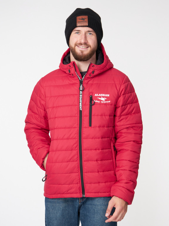 Фотография Куртка Alaskan Juneau утепленная/стеганая красная