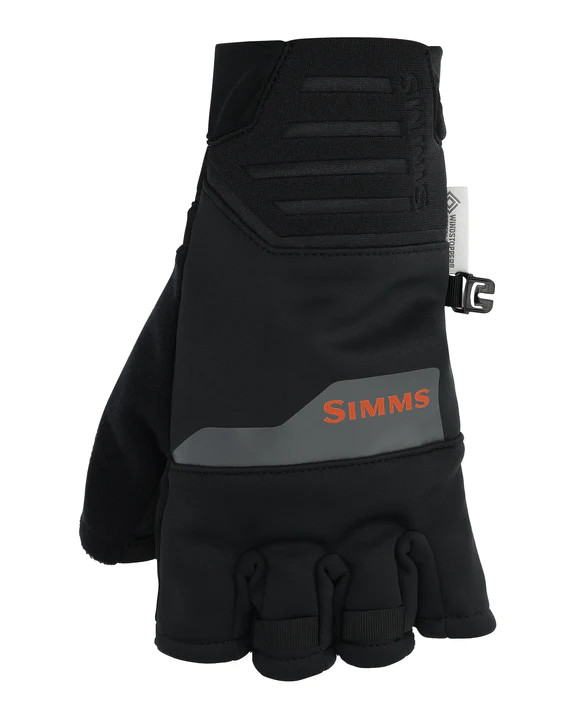 Митенки Simms Windstopper Half-Finger Glove, Black, S купить по цене 7 870  рублей - РыбачОК - Рыболовный интернет-магазин