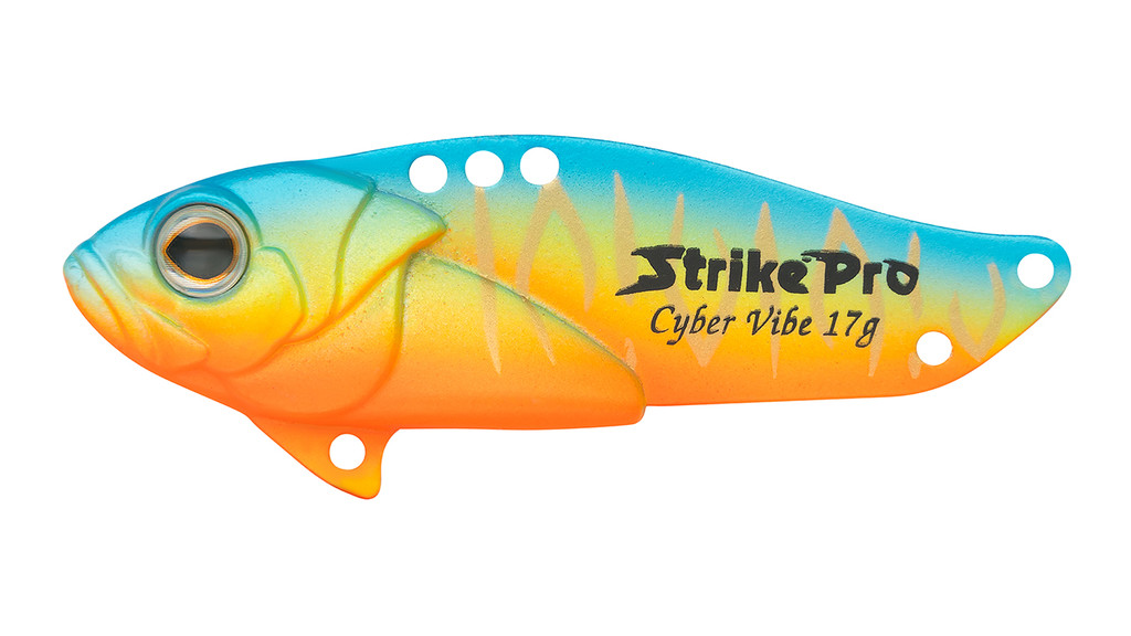 Фотография Блесна-Цикада Strike Pro Cyber Vibe 35, цвет: Bullfinch Mat Tiger