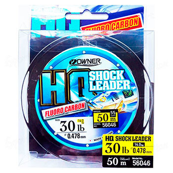 Фотография Леска Owner HQ Shock Leader Fluorocarbon 0.478мм 50м