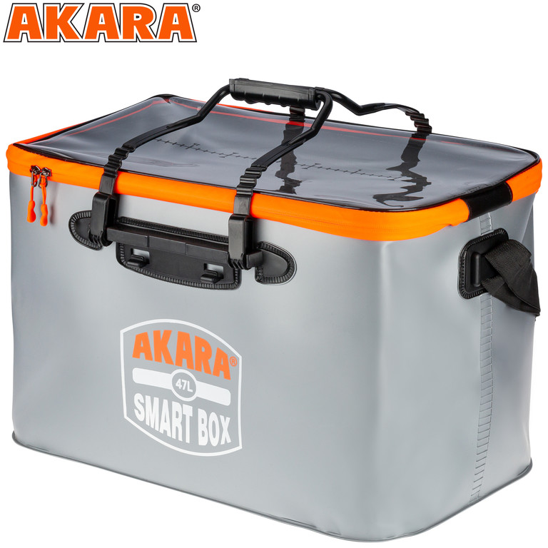 Фотография Кан Akara Smart Box 47л ПВХ 49х30х32 KASB-47