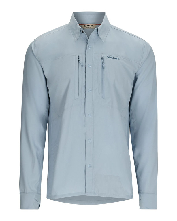 Фотография Рубашка Simms Intruder BiComp Fishing Shirt, Steel Blue, S