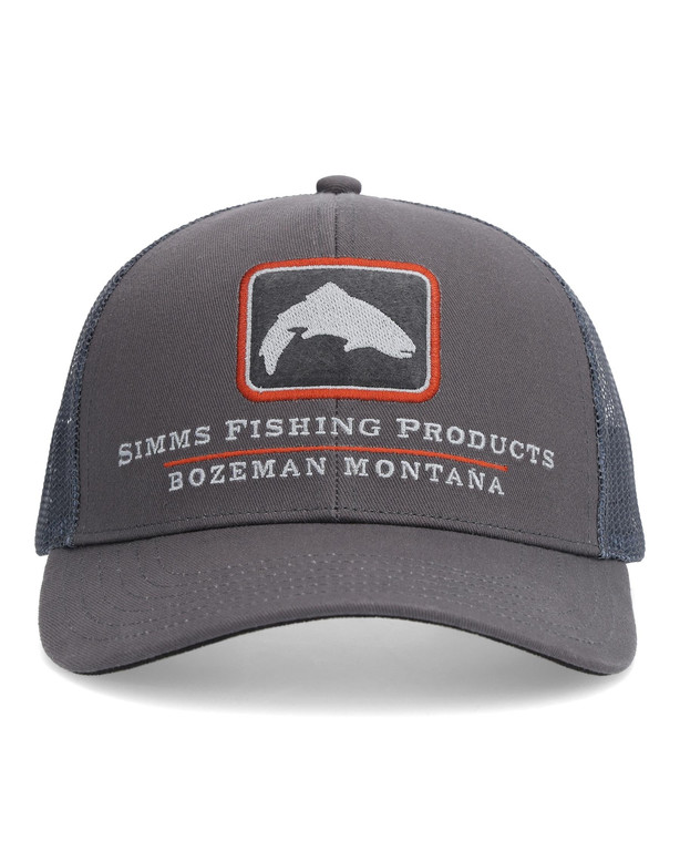 Фотография Кепка Simms Double Haul Icon Trucker, Slate