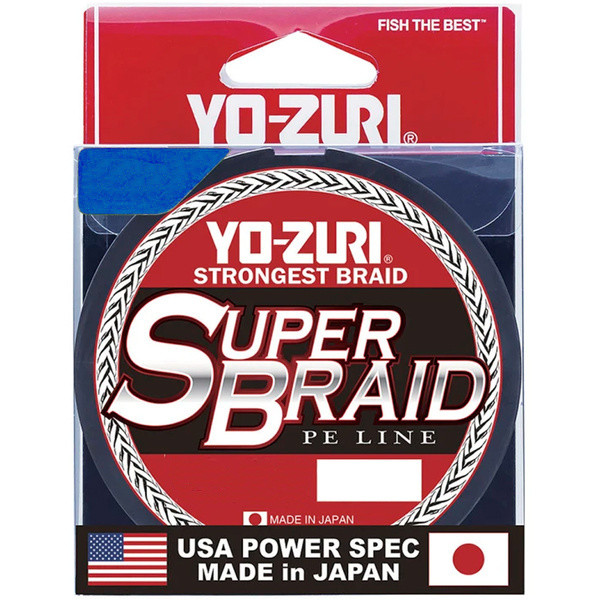 Фотография Пл.шн. Yo-Zuri PE Super Braid 275м Blue (0,19мм) 15lbs