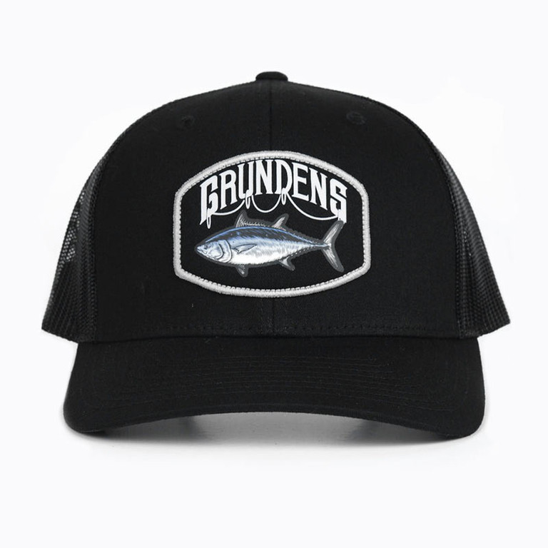 Фотография Кепка Grundens Bluefin Trucker, Solid Black, One Size