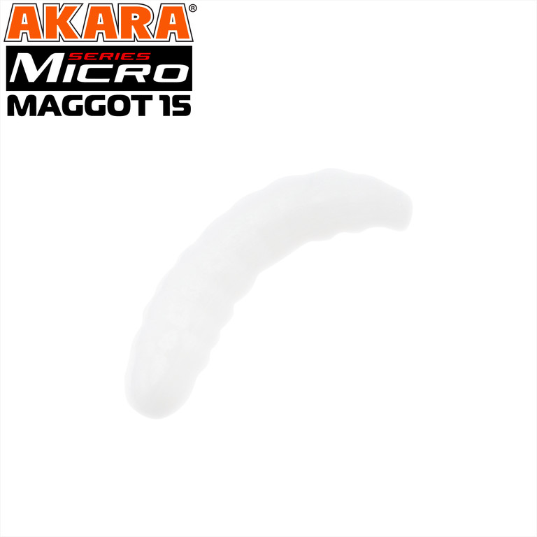 Фотография Силикон Akara MICRO Maggot 15 mm MS-M15-02T