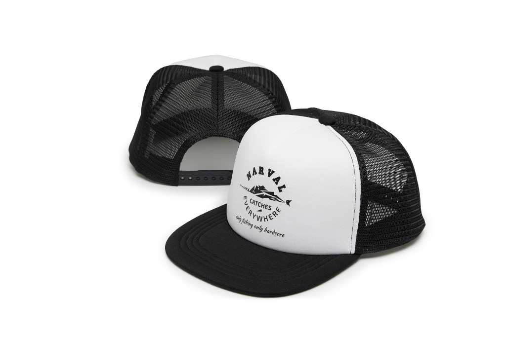 Фотография Кепка с сеткой Narval Mesh Cap Catches Everywhere Circle Black and Whi