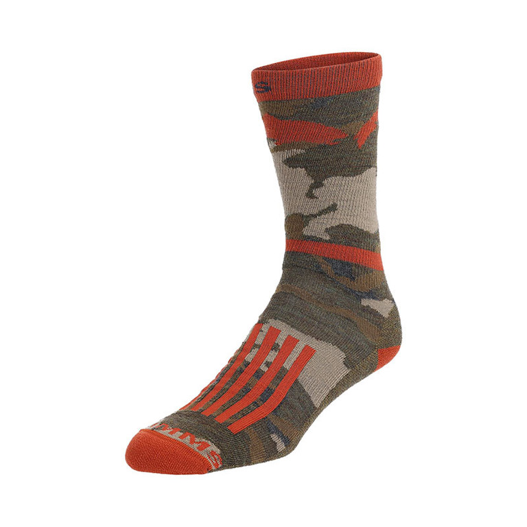 Фотография Носки Simms Daily Sock, Regiment Camo Olive Drab, XL