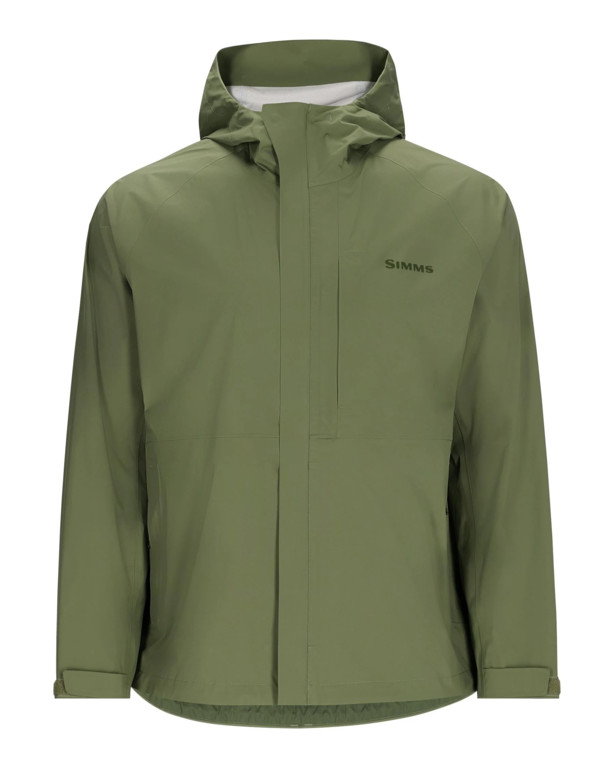 Фотография Куртка Simms Waypoints Rain Jacket, Dark Clover, XXL