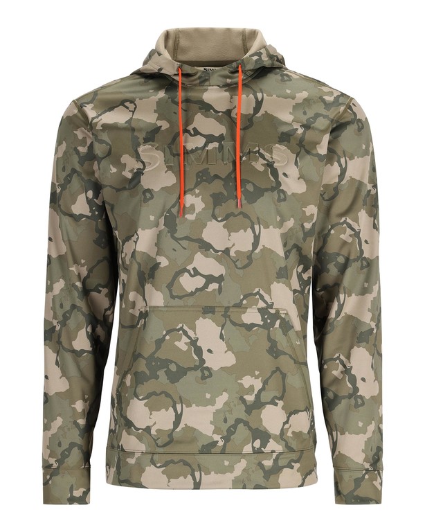 Фотография Толстовка Simms Challenger Fishing Hoody Regiment Camo Olive Drab, XXL