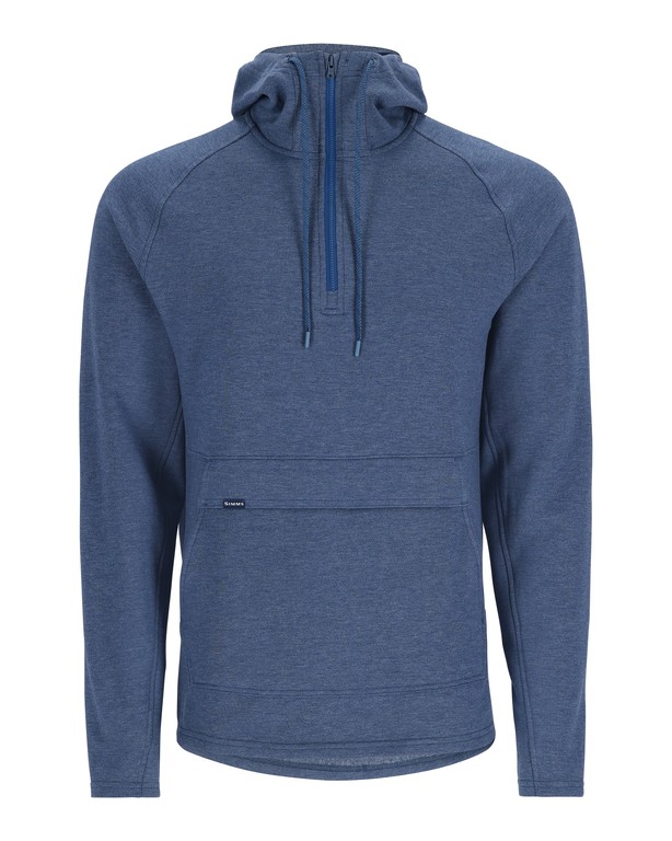 Фотография Толстовка Simms Vermilion Hoody, Navy Heather, M