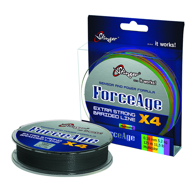 Фотография Шнур Stinger ForceAge X4 150m Multicolor 0,12