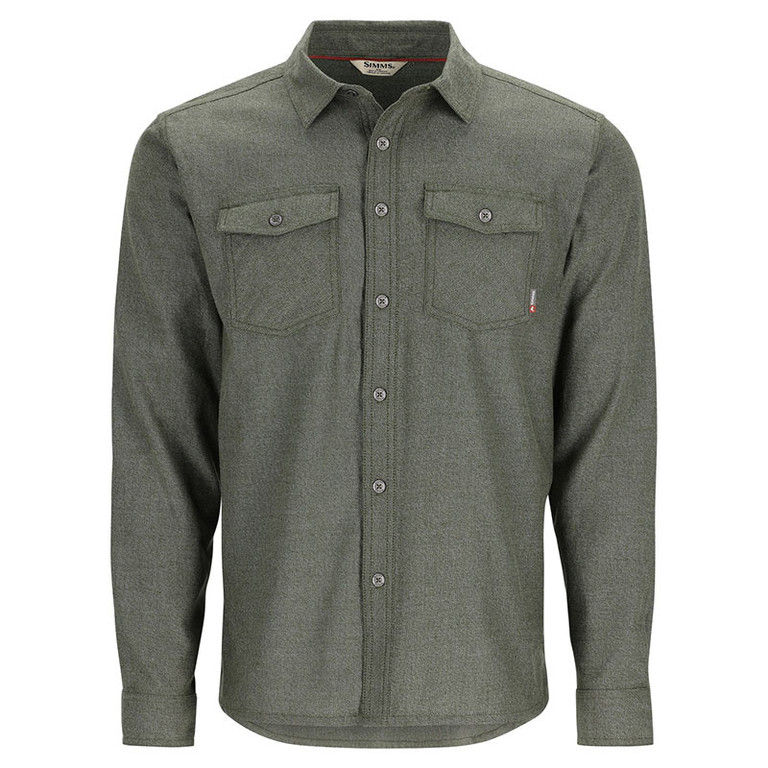 Фотография Рубашка Simms Shoal Flannel Shirt, Riffle Green, XL