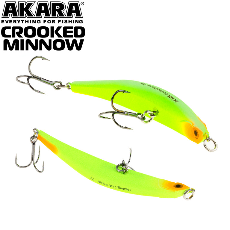 Фотография Воблер Akara Crooked Minnow 90F CM90F-A223