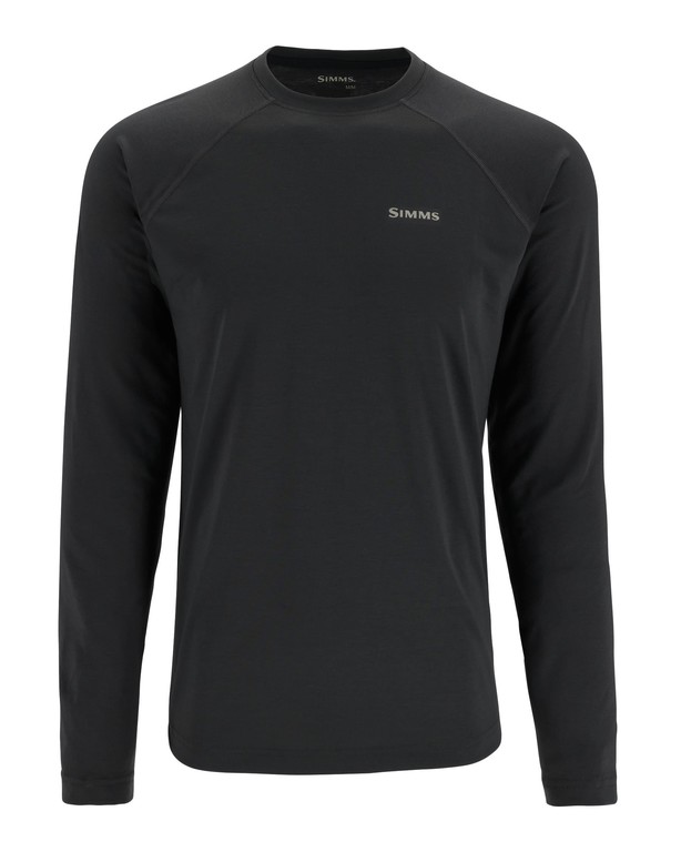 Фотография Термофутболка Simms Lightweight Baselayer Top, Carbon, L