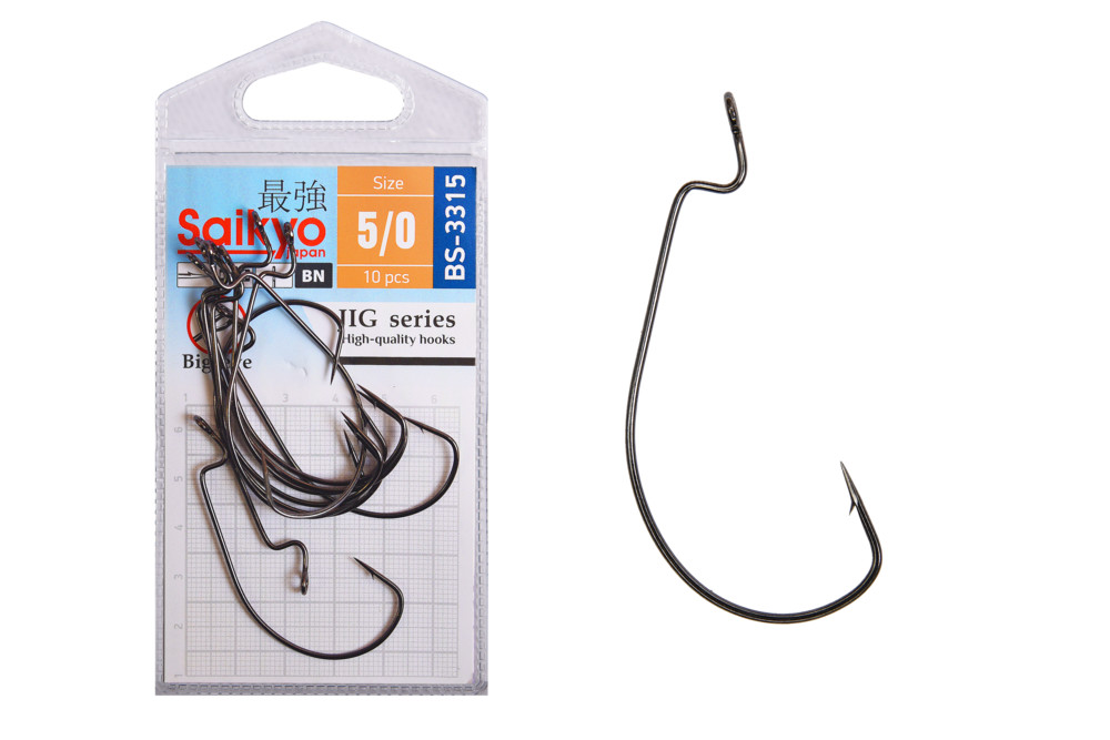 Фотография Крючки Saikyo BS-3315 BN №5/0 (10 шт)
