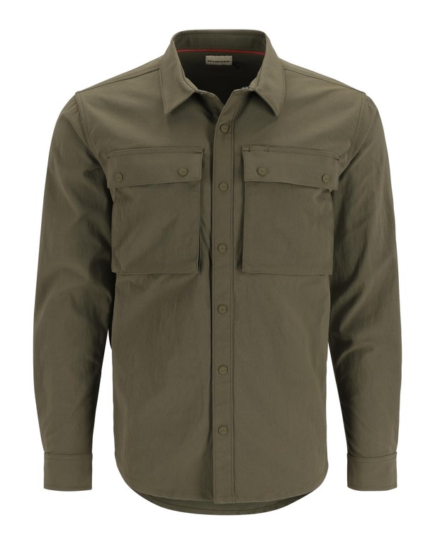 Фотография Рубашка Simms Lodge Work Shirt, Loden, M