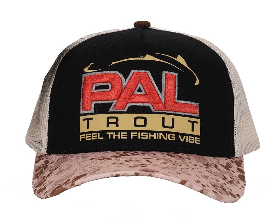 Фотография Бейсболка PAL Trout Cap PVC-2504 черная