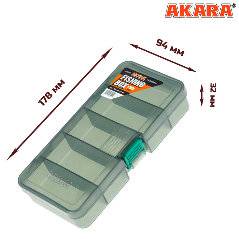 Фотография Коробка Akara BA-124 17,8х9,4х3,2см BA-124