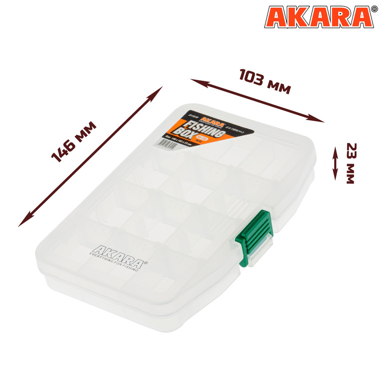 Фотография Коробка Akara BA-130 14,6х10,3х2,3см BA-130