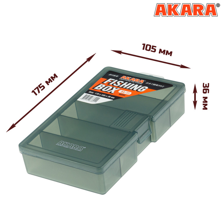 Фотография Коробка Akara BA-111 17,5х10,5х3,6см BA-111