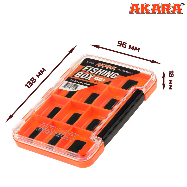 Фотография Коробка Akara BA-113 13,8х9,6х1,8см BA-113