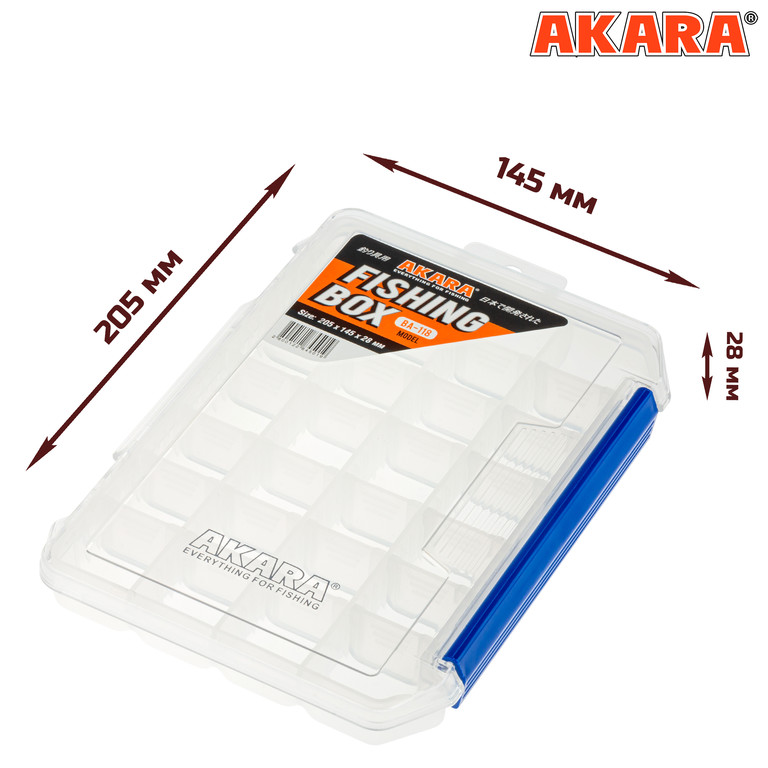 Фотография Коробка Akara BA-118 20,5х14,5х2,8см BA-118