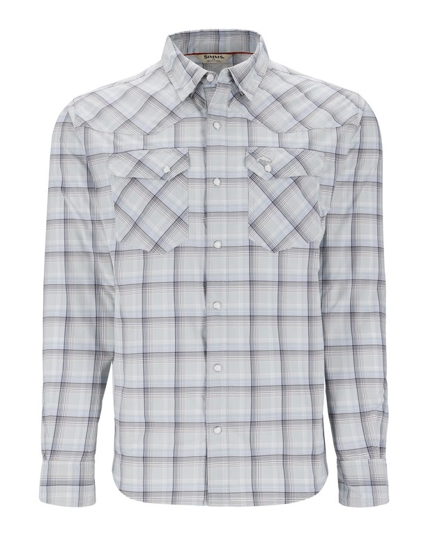 Фотография Рубашка Simms Brackett LS Shirt, Aspen Plaid, M
