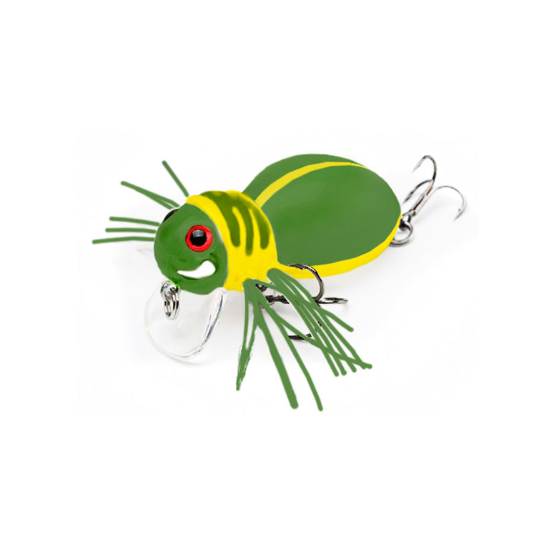 Фотография Воблер Stinger Namida 40F, #12, Grasshopper