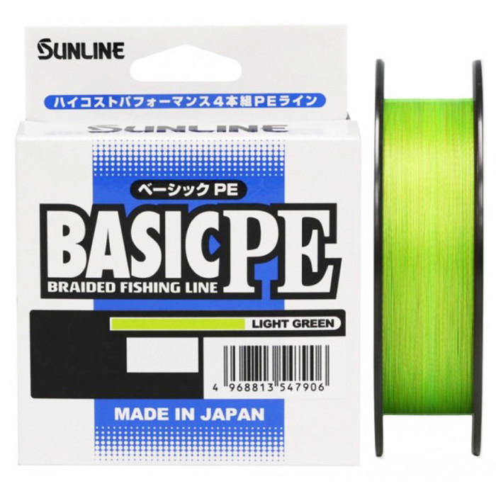 Фотография Шнур Sunline BASIC PE HG 150m(Light Green) #1.2/20lb