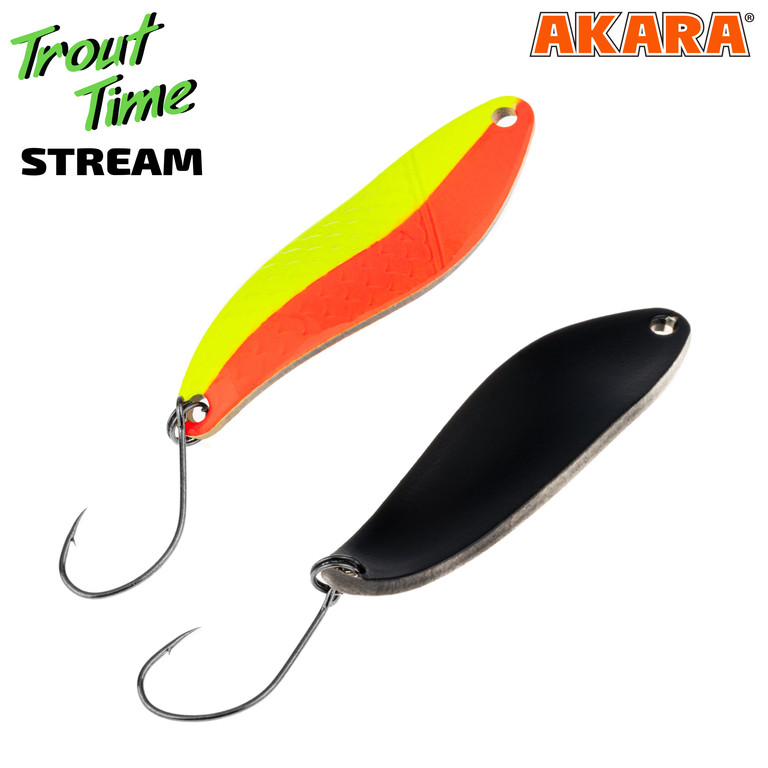 Фотография Блесна колебалка Akara Trout Time Stream ATS-40-4/0-39