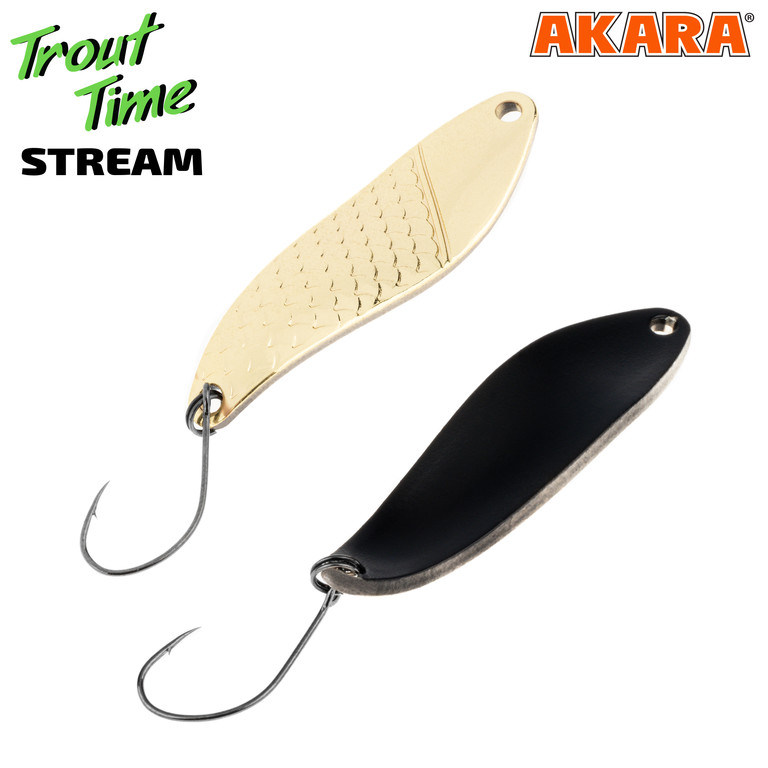 Фотография Блесна колебалка Akara Trout Time Stream ATS-50-8/5-18/GO