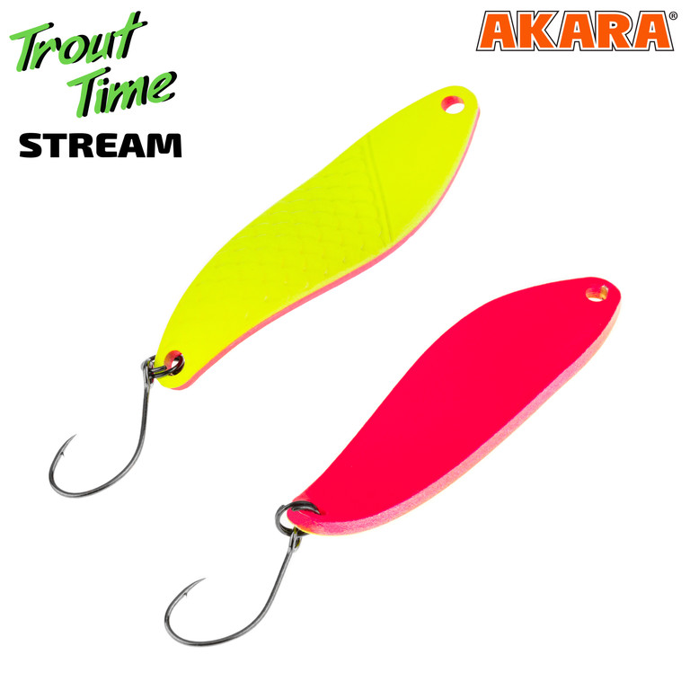 Фотография Блесна колебалка Akara Trout Time Stream ATS-40-4/0-64