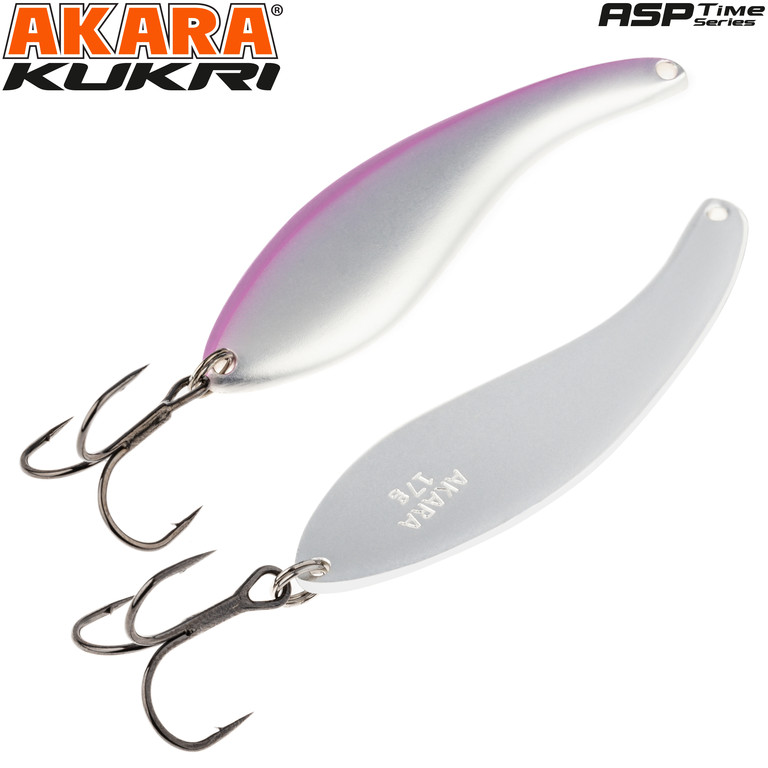 Фотография Блесна колебалка Akara Asp Time Kukri AAK-45-6-11/SIL