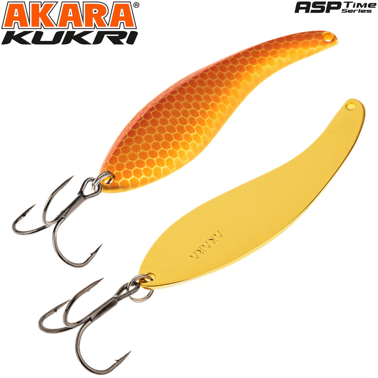 Фотография Блесна колебалка Akara Asp Time Kukri AAK-70-17-6/GO