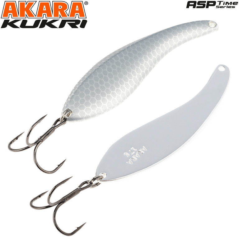 Фотография Блесна колебалка Akara Asp Time Kukri AAK-45-6-4/SIL