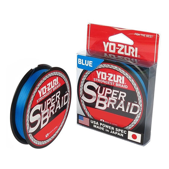 Фотография Пл.шн. Yo-Zuri PE Super Braid 135м Blue 30Lbs (0,28мм)
