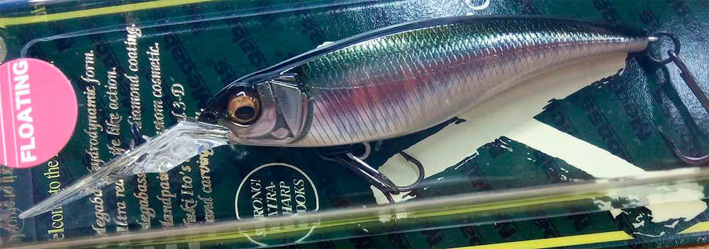 Фотография Воблер Megabass Shading-X 55 (5,5см, 3.7гр) suspending wagin hasu III
