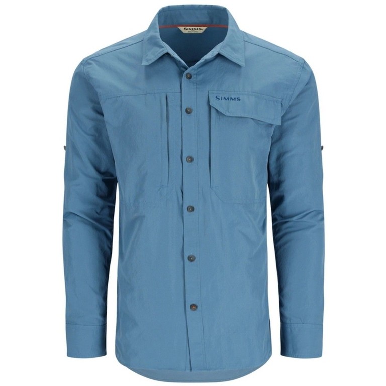 Фотография Рубашка Simms Guide Fishing Shirt, Neptune, L