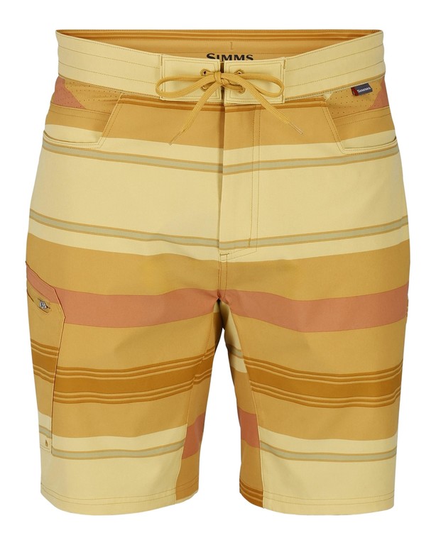 Фотография Шорты Simms Seamount Board Shorts, Baltic Amber Stripe, 34W - M