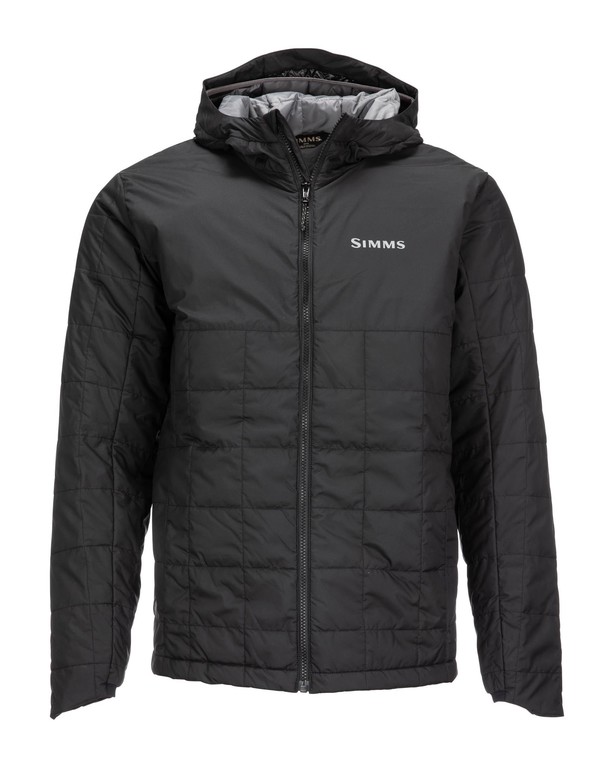 Фотография Куртка Simms Fall Run Insulated Hoody, Black, M
