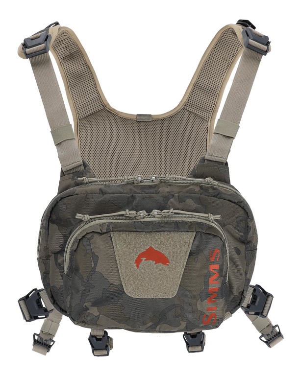 Фотография Сумка Simms Tributary Hybrid Chest Pack, Regiment Camo Olive Drab, 3L