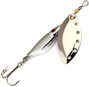 Фотография Блесна вращающаяся Extreme Fishing ABSOLUTE OBSESSION 9г 21-SGrey/S
