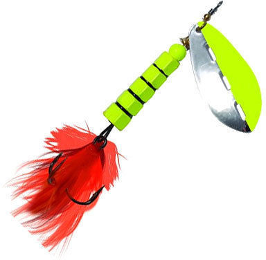 Фотография Блесна вращающаяся Extreme Fishing EXACT GIGA 29г06FluoYellow/SFluoYel