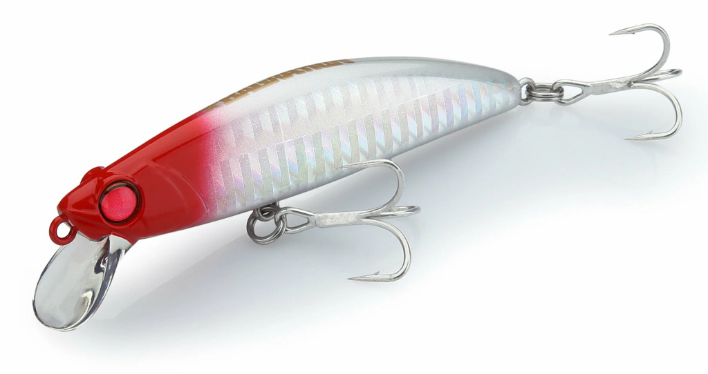 Фотография Воблер Apia Bagration 80mm 02 Red Head Holo