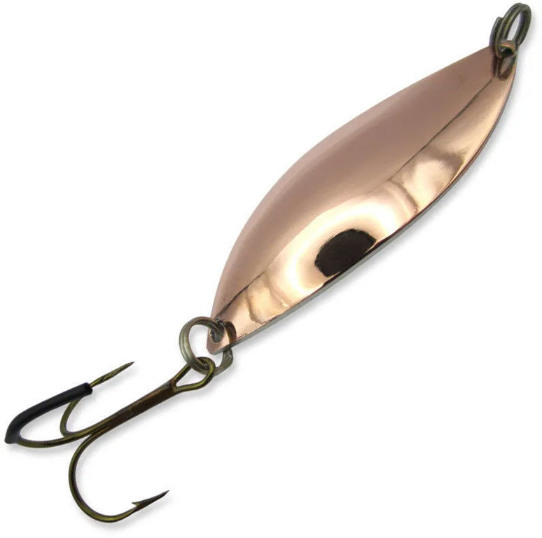 Фотография Блесна Колебалка ПИТЕР Крокодил малый60мм11гр 2-х цв. медь-никель
